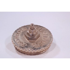 couvercle de grande cuve ronde laiton nickelé couvercle de grande cuve ronde laiton nickelé